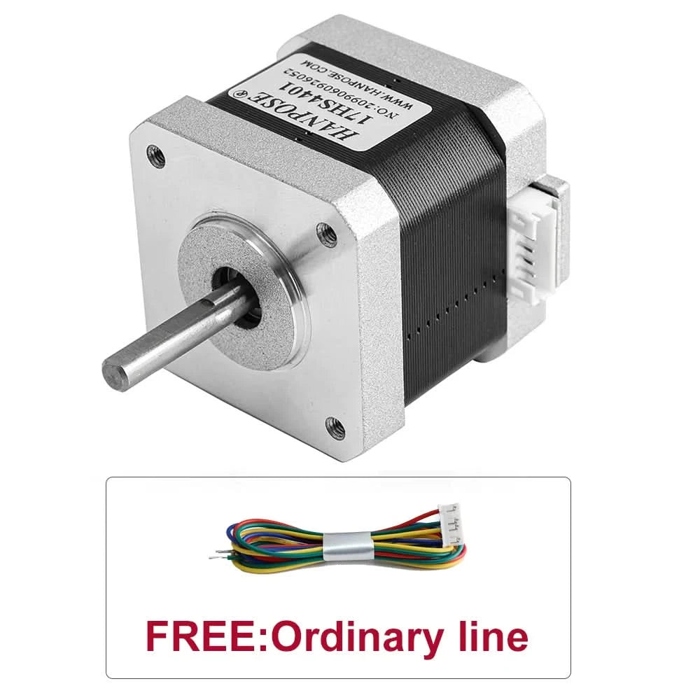 any Country 4-lead Nema17 Stepper Motor 42 motor NEMA17 motor 42BYGH 40N.CM 1.5A 17HS4401 for 3D printer and CNC