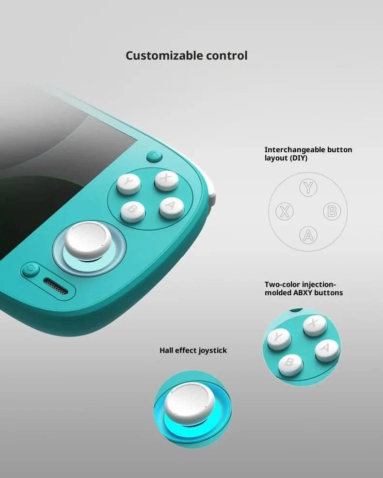 Retroid Pocket G2 Handheld-Spielkonsole Android 15 5,5 Zoll 1080P AMOLED Bildschirm 5000mAh Hall-Effekt Joystick RP G2 Spielekonsole