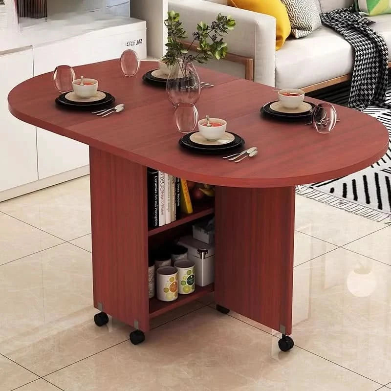 Quality Senior Dining Tables Modern Minimalist Foldable Rectangle Kitchen Table Sets Style Dining Room Furniture Esstisch