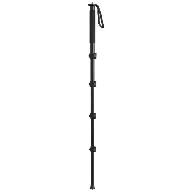 Ulanzi Leichtes Einbeinstativ Aluminium DSLR-Kamerastativ für 1/4''3/8'' Wanderungen Reisen Selfie-Stick Max. 155cm Verlängerung 5KG Belastung