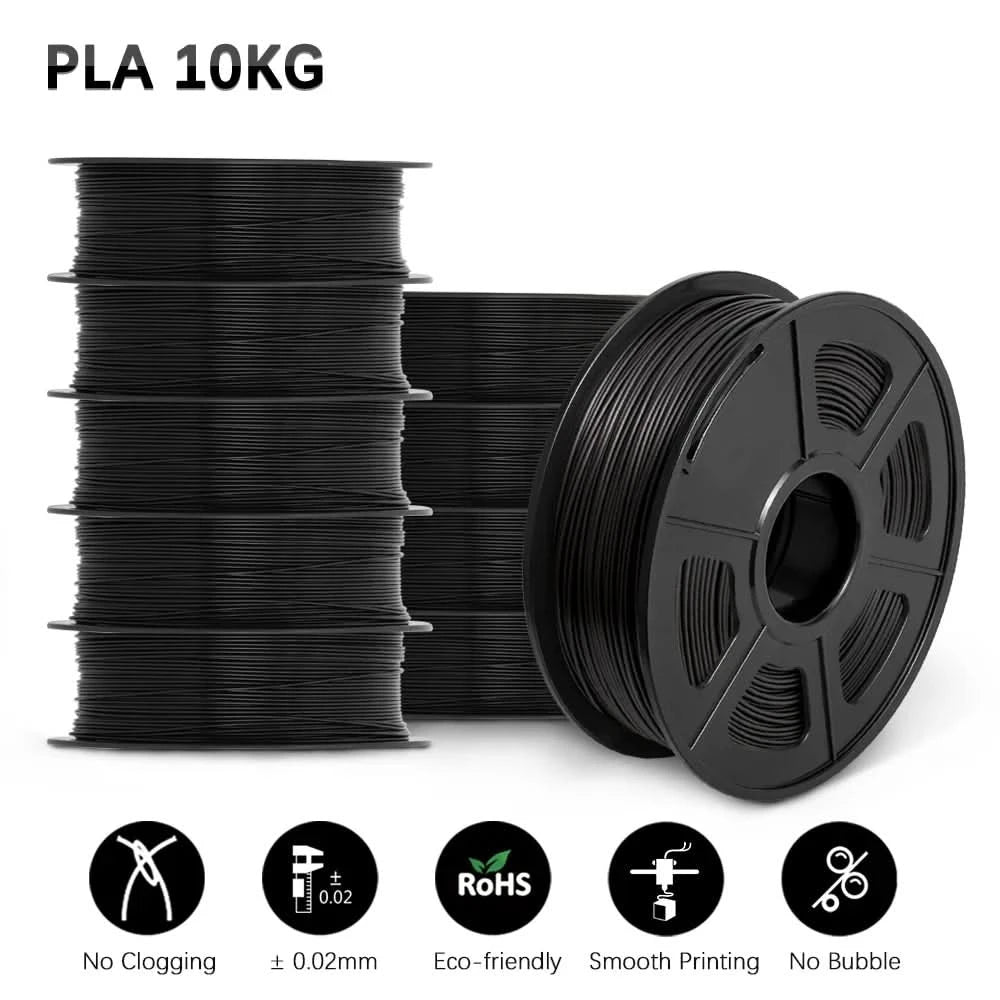 SUNLU 3D Filament PLA/PLA META/PETG/ABS/TPU/PLA MATTE 1.75mm 10 Rollen 1KG/0.5KG 3D-Drucker-Filament für 3D-Drucker