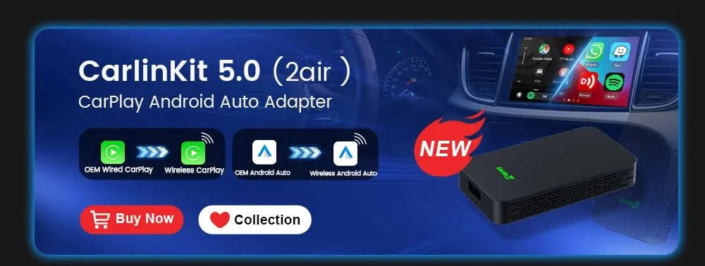 CarlinKit CarPlay Ai Box Android 13 Plus oder Android 11 Smart Car Box Android Auto Wireless CarPlay 4GLTE für Audi Mazda VW Haval