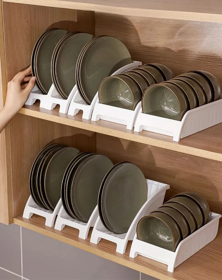 Kitchen Storage Rack, Cabinet, Tableware, Drainage And Storage Rack, Household Multifunctional Countertop, Pot Cover Rack