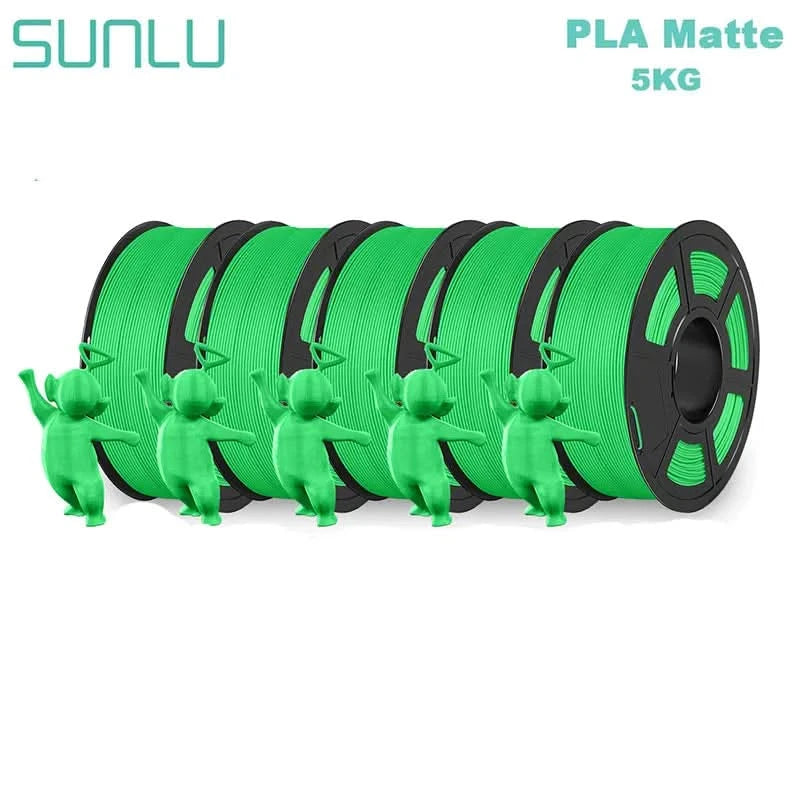 SUNLU 5KG 3D Filament High Speed PLA/PLA META/APLA/PLA MATTE 1.75mm 5Roll 1KG 3D Printer Filament for 3D Printer