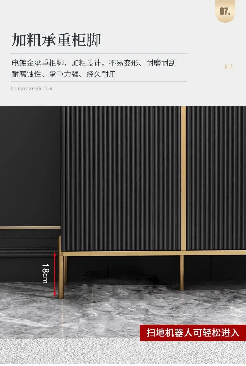 Unique Modern Living Room Cabinets Luxury Elegant Decor Design Display Cabinet Senior Storage Vitrina Furniture Living Room