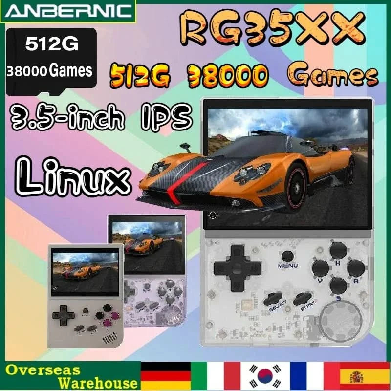 Für ANBERNIC ARC-D ARC-S TF-Karte für 512G 256G 128G 64G Retro-Handheld-Spiel PS2 PSP 512G 80000 Spiele TF-Karte vorinstallierte Spiele