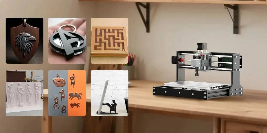 Twotrees TTC3018 CNC Engraver Machine GRBL Control Milling Router DIY Cutting 3-axis PCB PVC Mini Wood Engraving Machine