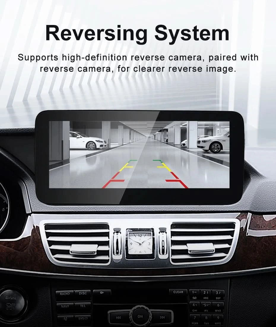 STWE Neues Auto Multimedia Drahtloses Android AUTO CarPlay 10,25 Zoll 12,3 Zoll Bildschirm für Mercedes Benz E-Klasse W212 Auto-Videoplayer
