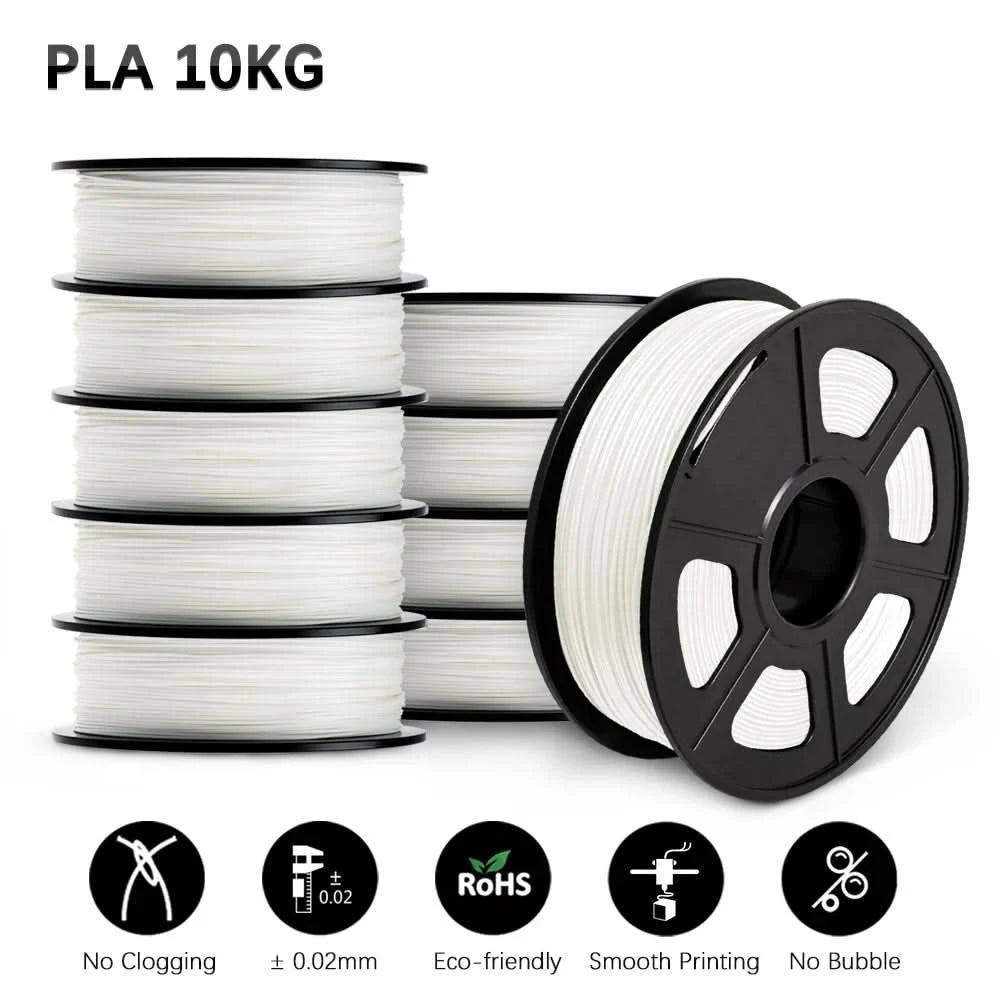 SUNLU 3D Filament PLA/PLA META/PETG/ABS/TPU/PLA MATTE 1.75mm 10 Rollen 1KG/0.5KG 3D-Drucker-Filament für 3D-Drucker