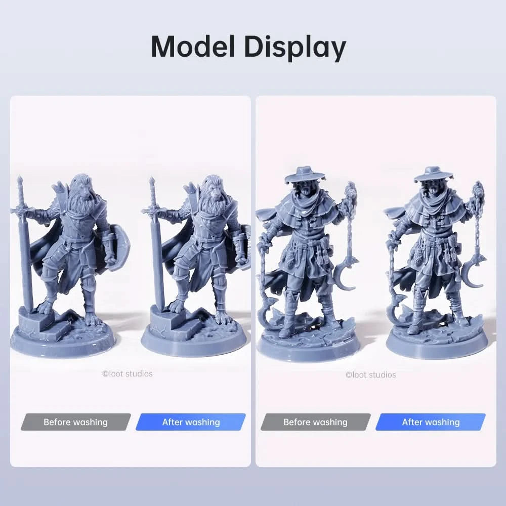 ANYCUBIC Wash & Cure 3 Plus Wasch- und Härtungsstation 2 in 1 für 12K Mono M5s 6K Mono X 6Ks LCD 3D-Drucker 3D-Druckmodelle