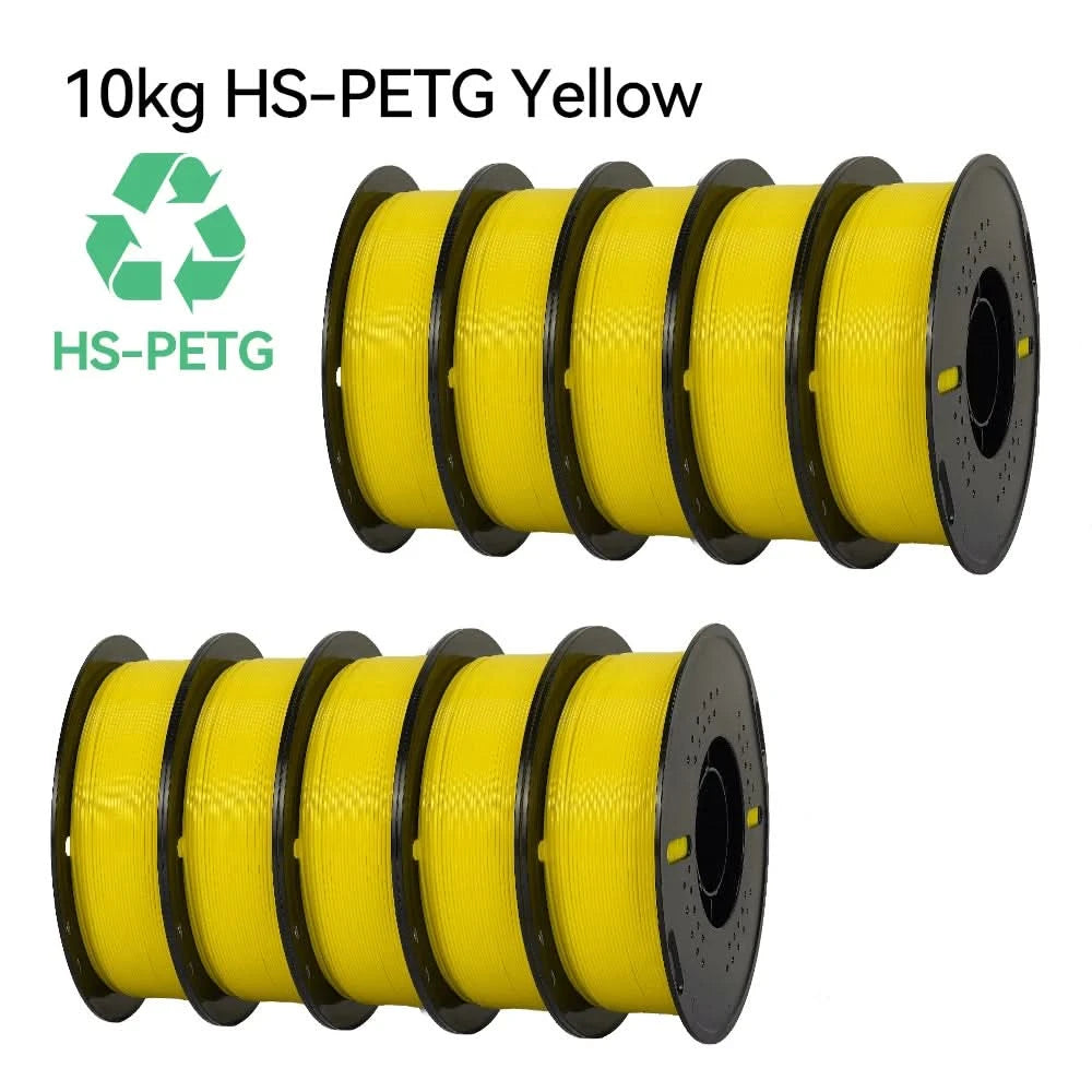 KINGROON Newest PETG HS-PETG 3D Printer Filament 1.75mm High Speed 3D Printinng Material Hyper PETG 5KG 10KG Mix Color ﻿