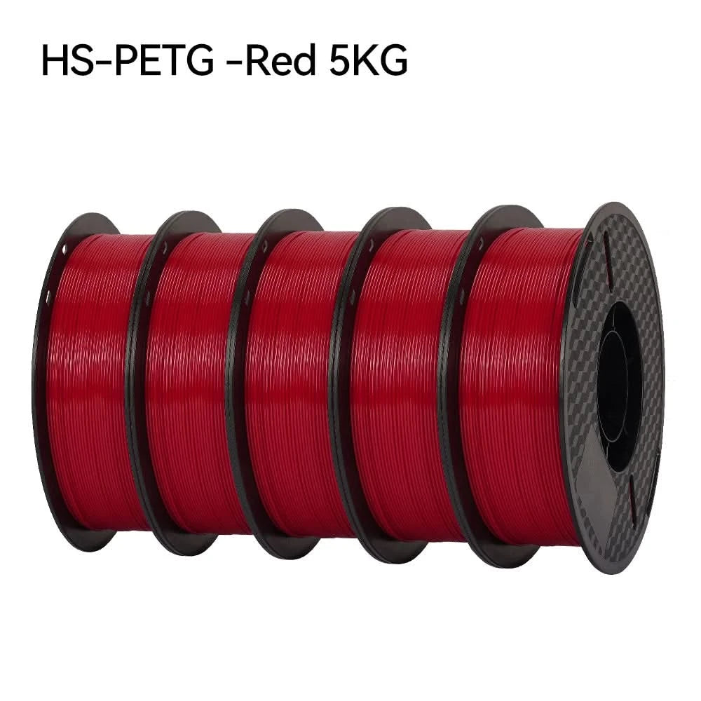 KINGROON Newest PETG HS-PETG 3D Printer Filament 1.75mm High Speed 3D Printinng Material Hyper PETG 5KG 10KG Mix Color ﻿