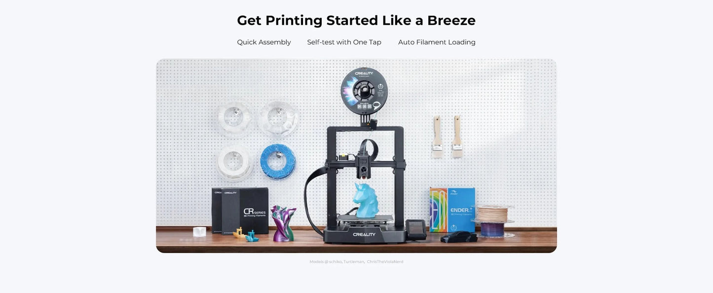 Creality 3D Ender-3 v3 KE Printer Upgrade Sprinte Direct Drive Extruder Hands-free Auto Leveling 32 Bits Silent Motherboard