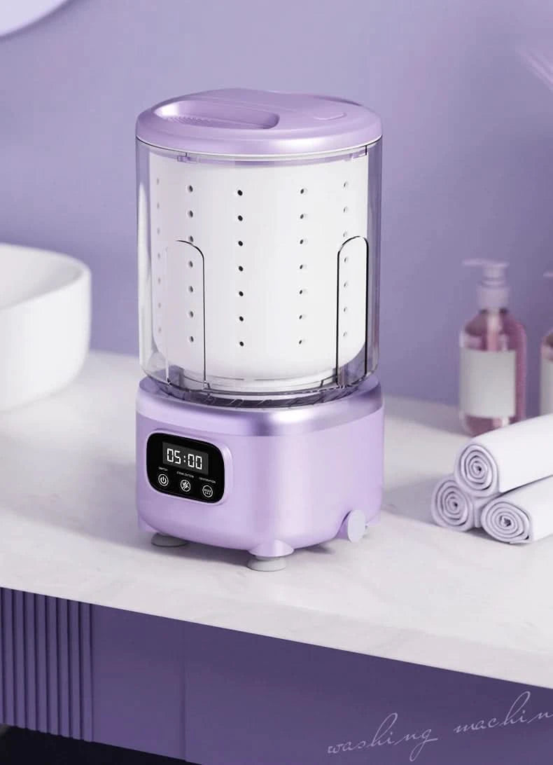 2L Wireless Mini Charging Wash in One Washing Machine Suitable for underwear, socks, pet clothes