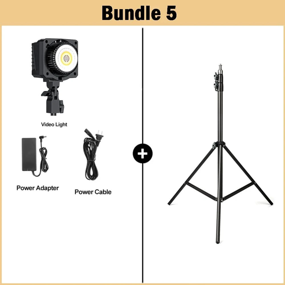 【DO BRASIL】Sokani X60 Mini 60W RGB Bi-Color LED Video Light Wireless Bowens Mount for Youtube TikTok Photography Shooting