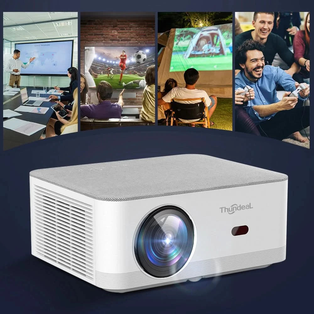 ThundeaL TD92 Pro Full HD Projector Portable Home Theater for 2K 4K 1080P Video Android WIFI Phone TD92Pro Beam Projector Cinema