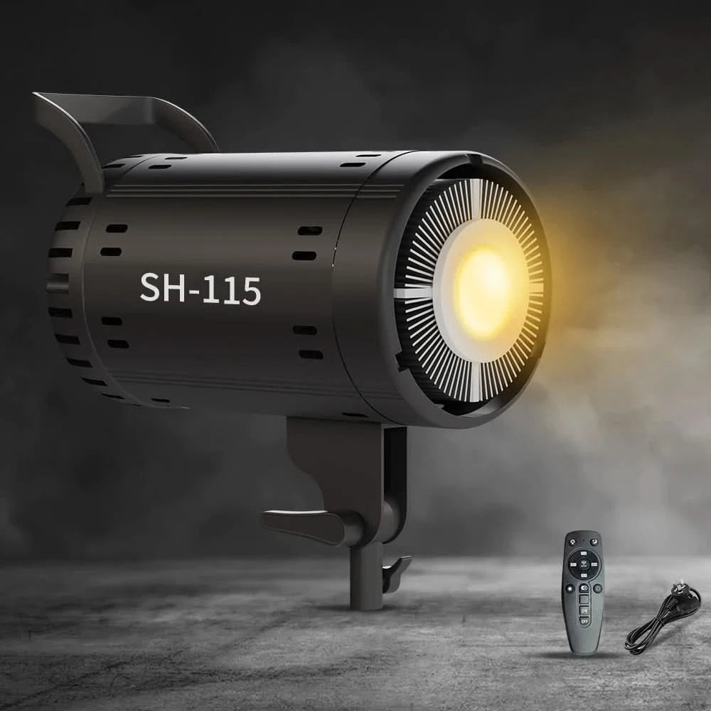 135W Photography LED COB Video Light  Daylight-Balanced Sun Lamp for Portrait Flash Studio Accessories Youtube Live