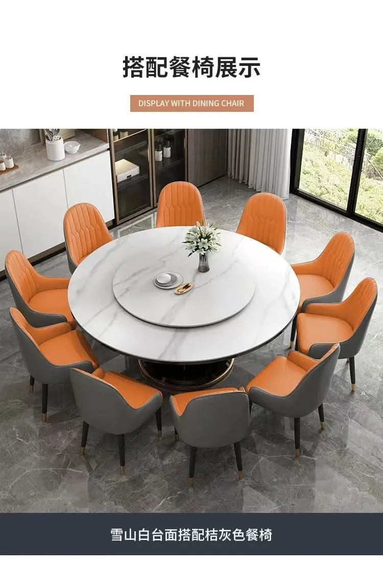 Round 6 People Dining Table Kitchen Living Room Dressing Dinning Table Set Coffee Hospitality Mesa Comedor Kitchen Furniture
