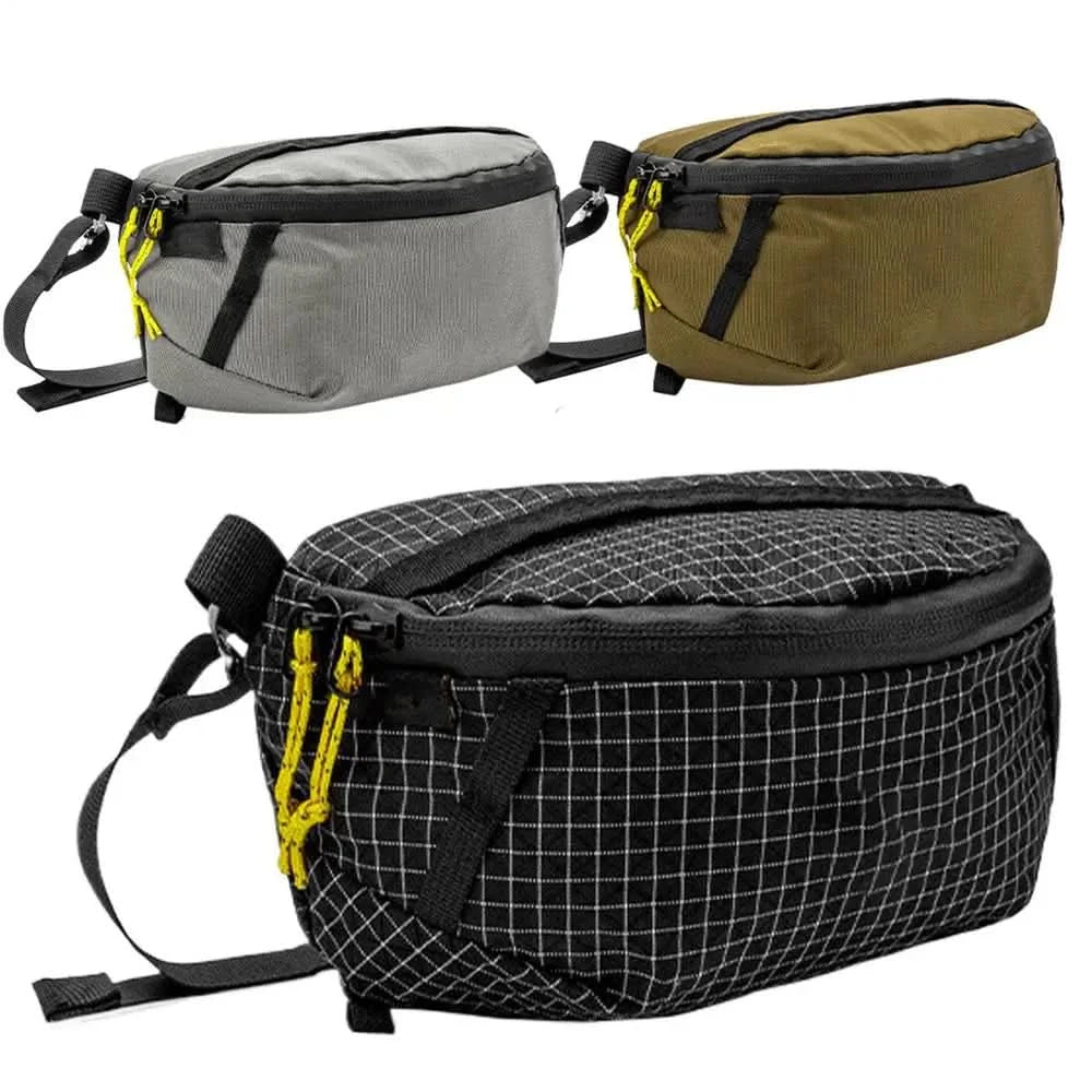Portable Outdoor Waist Bag Adjustable Hiking Bag With Strap Mountaineering Running Waist Bag Cycling Backpack For Camping Hiking