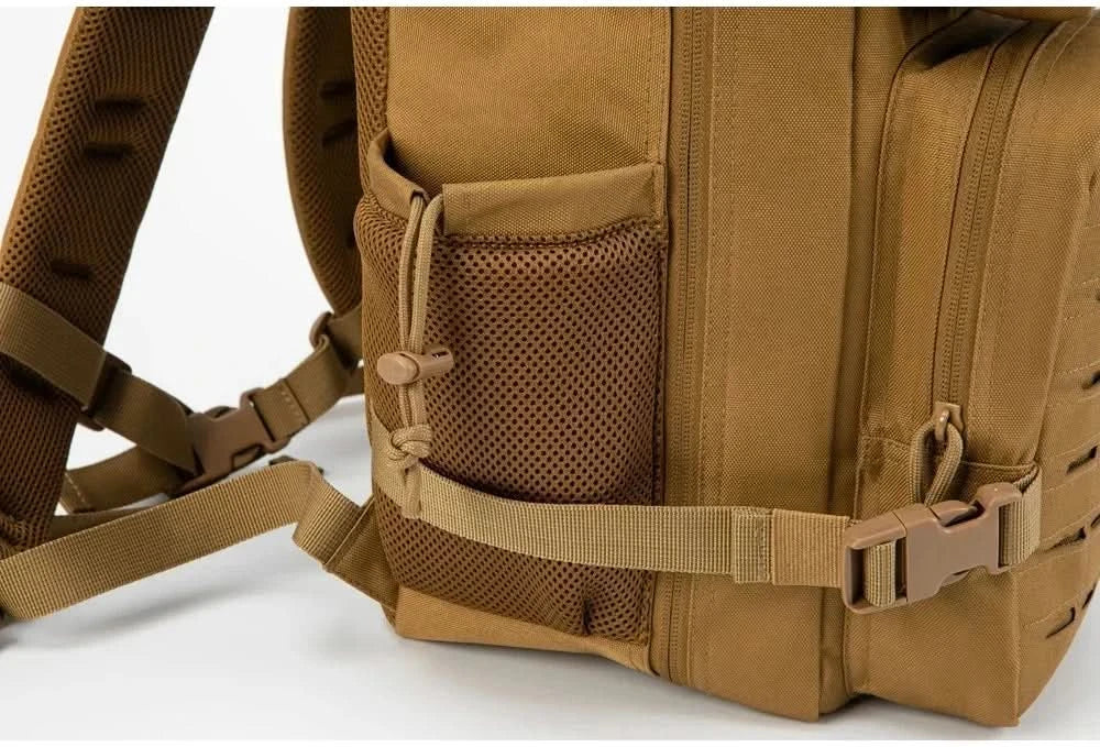 25L/45L Taktische Rucksäcke für Herren und Damen, Outdoor-Aktivitäten, kleine Schulrucksäcke mit Wasserflaschenhalter