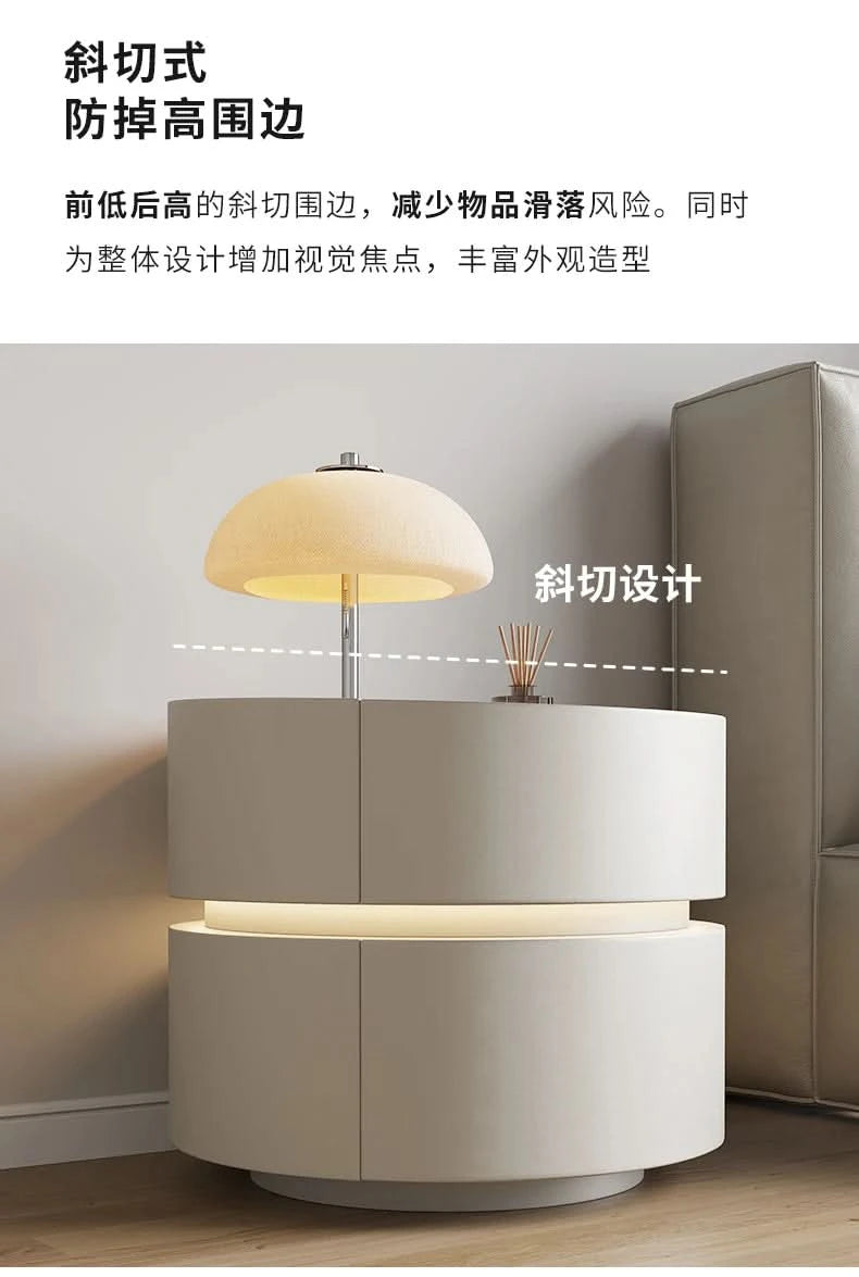 Nightstands Room Cool Stuff Bedroom Multifunction Bedside Table Chest Drawers Home Wood Nordic Cabinet Mesa Bedroom Furniture