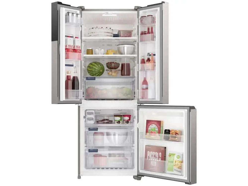 Kühlschrank/Kühlbox Electrolux Frost Free French Door Inox Look 480L Effizient IM7S - 220V