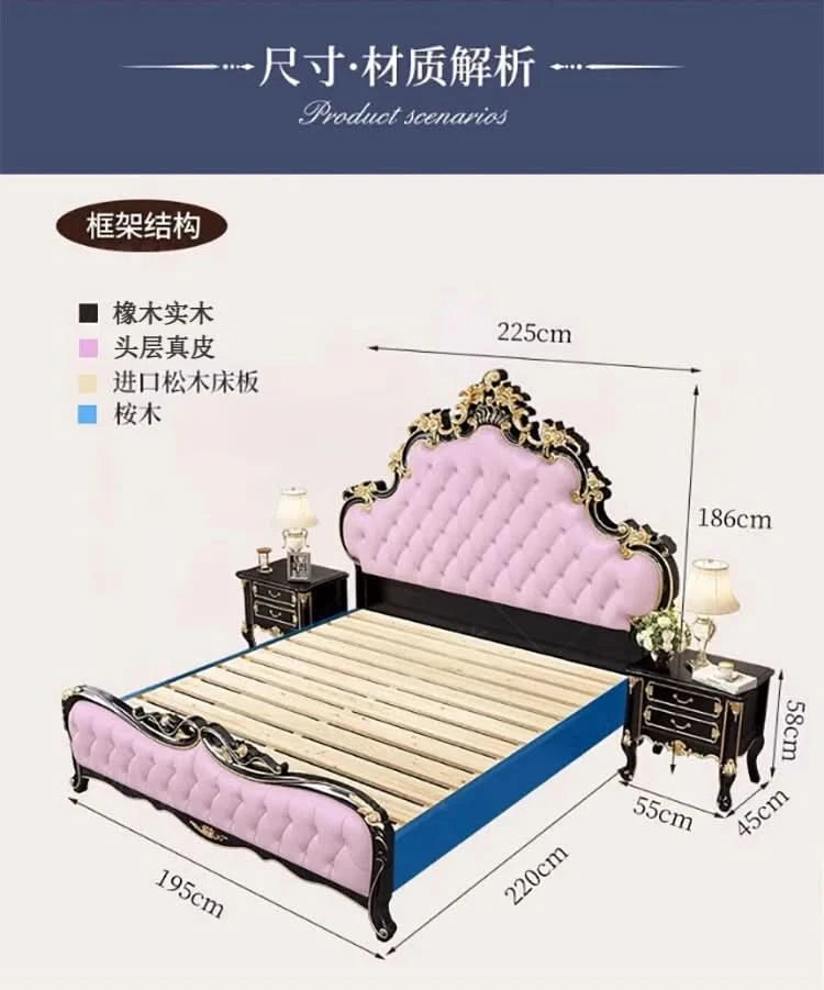 Unique Designer Wedding Bed High Quality Modern Style Storage Organizer Comfortable Twin Size Bedroom Furniture with Soft Fabric