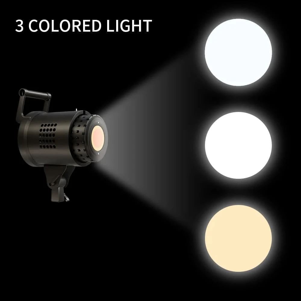 135W Photography LED Video Light  Daylight-Balanced Sun Lamp for Portrait Flash Studio Accessories Youtube Live