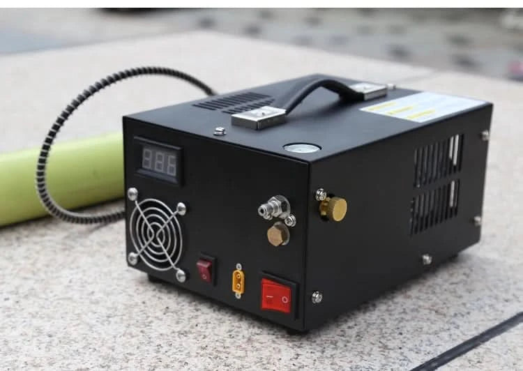 220V 12V PCP Luftkompressor 300Bar 4500psi Druckluftgewehr Tauchen Hochdruckpumpe 30MPA PCP Schießpumpe Inflator