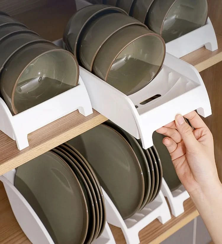 Kitchen Storage Rack, Cabinet, Tableware, Drainage And Storage Rack, Household Multifunctional Countertop, Pot Cover Rack