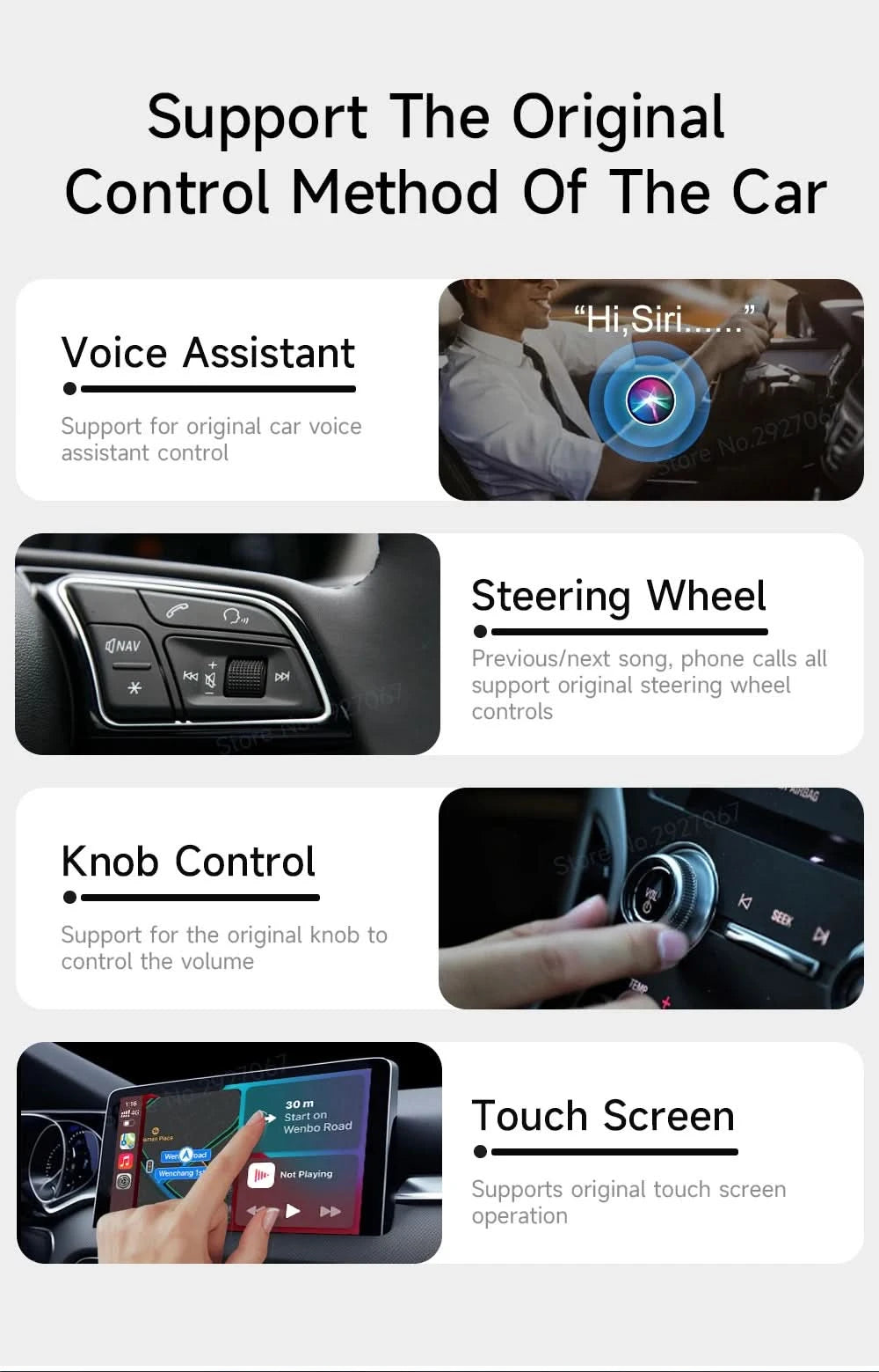 CarlinKit 5.0 4.0 Wireless CarPlay Adapter Android Auto Dongle Multi-Device Supported Wired To Wireless CarPlay Box Automatische Verbindung