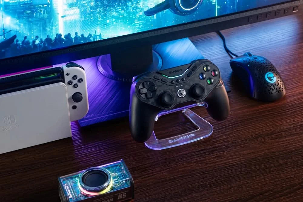 GameSir Tarantula Pro Switch 2 Controller kabelloser Gamecontroller mit 9 belegbaren Tasten, 6-Achsen-Gyroskop, Hall-Effekt-Triggern und NFC