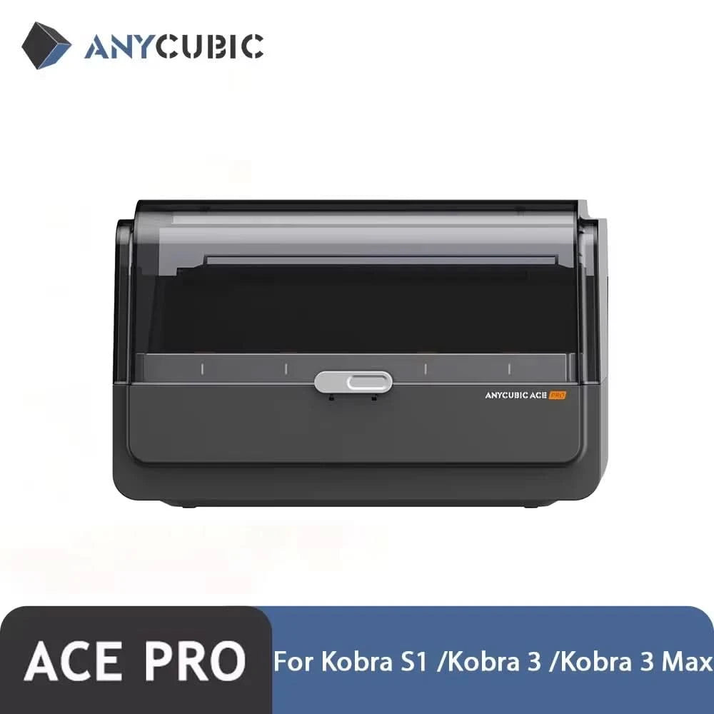 Anycubic ACE Pro für Kobra S1/Kobra 3/Kobra 3 MAX Filamentbox, automatische Trocknung, Filament-Backup-Unterstützung für 4-Farben-Druck