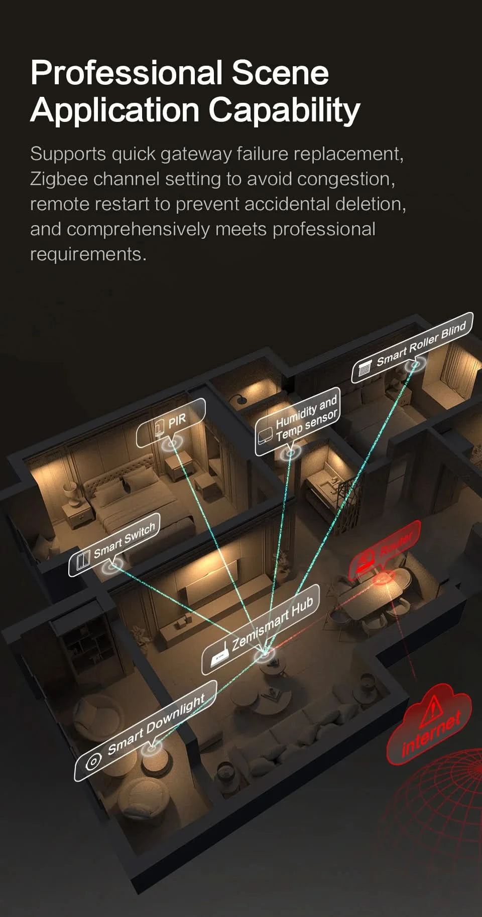 Zemismart Matter Zigbee Hub Work with Tuya Homekit Smartthings Google Home Zigbee Brazil Socket Outlet Smart Wall Tomada 10A 20A