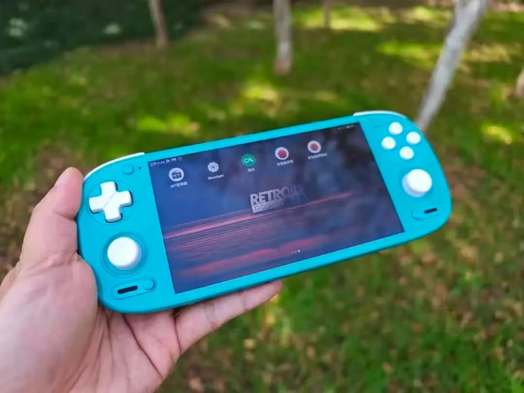 Retroid Pocket G2 Handheld-Spielkonsole Android 15 5,5 Zoll 1080P AMOLED Bildschirm 5000mAh Hall-Effekt Joystick RP G2 Spielekonsole