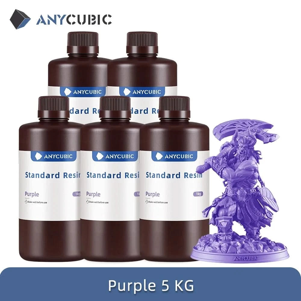 ANYCUBIC Standardharz 3D-Drucker Hochpräzises 405nm UV-härtendes Harz LCD 3D-Druck UV-Harzmaterialien für Photon Mono