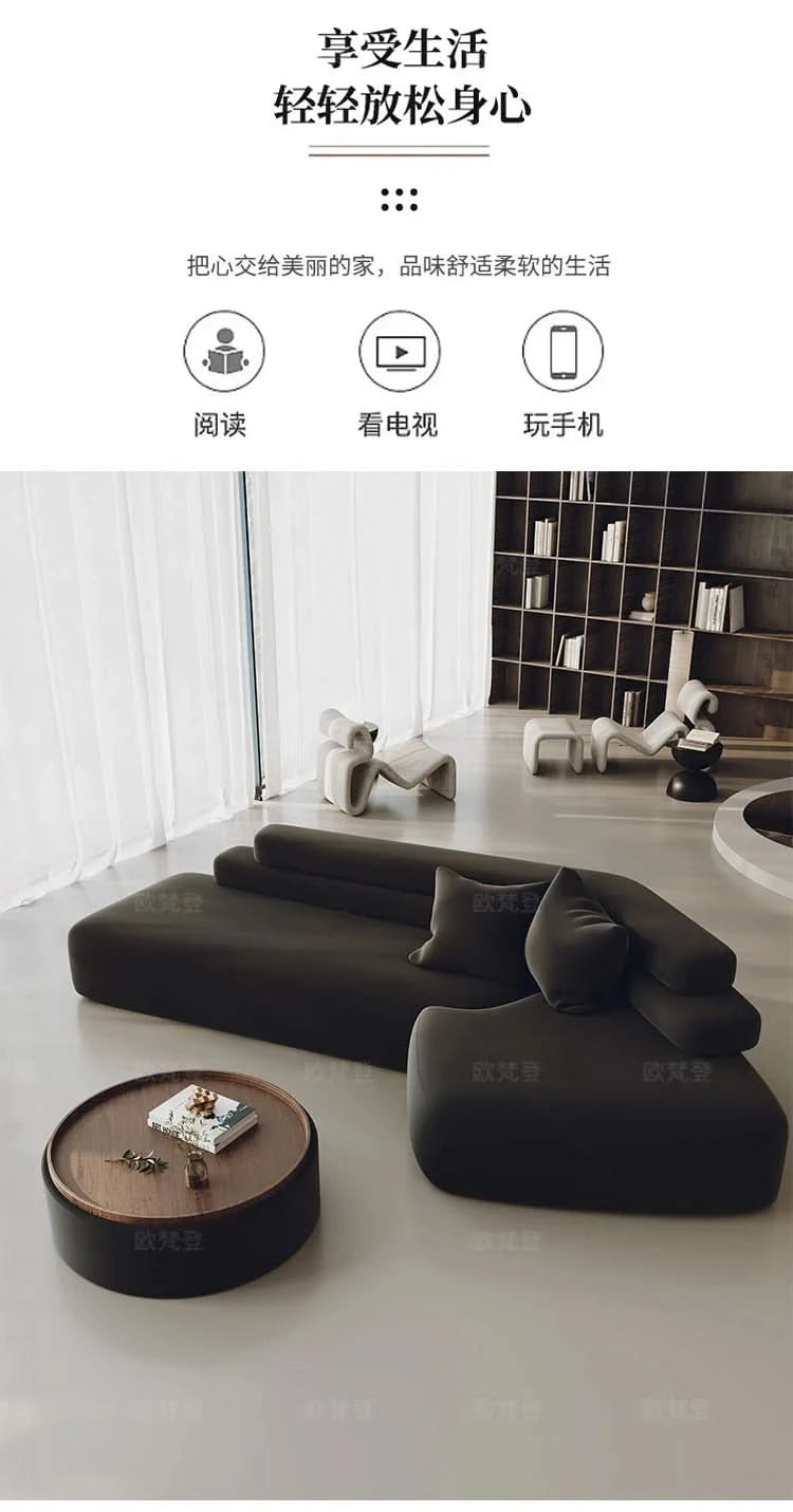 Lounge Modern Living Room Sofas Children Curved Outdoor Gaming Sofas Luxury Designer Hallway Office Wood Divano Home Furniture