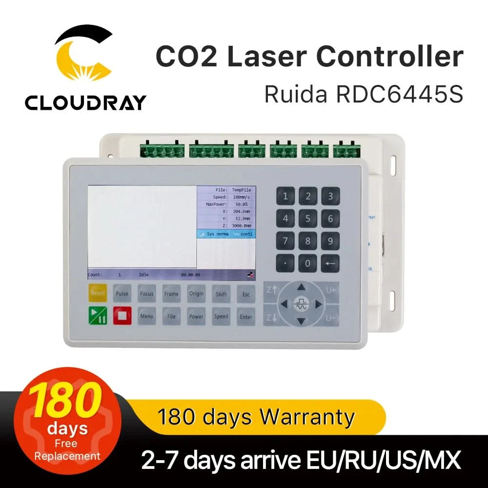 Ruida RDC6445 RDC6445G RDC6445S Steuerung für Co2 Laser Graviermaschine Schneidemaschine Upgrade RDC6442 RDC6442G