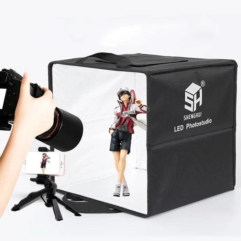 30/40/45 65 80cm Photography Tent Photo Light Studio SoftBox Portable Foldable Table Shoot Tents Kit With 5 Background Backdrop