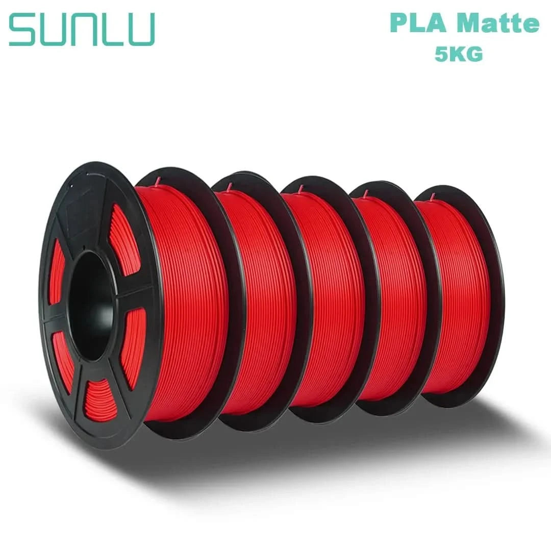 SUNLU 5KG 3D Filament High Speed PLA/PLA META/APLA/PLA MATTE 1.75mm 5Roll 1KG 3D Printer Filament for 3D Printer