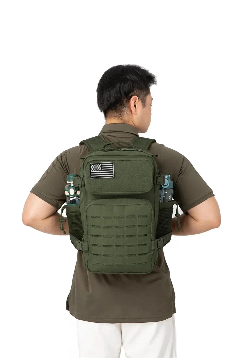 25L/45L Taktische Rucksäcke für Herren und Damen, Outdoor-Aktivitäten, kleine Schulrucksäcke mit Wasserflaschenhalter