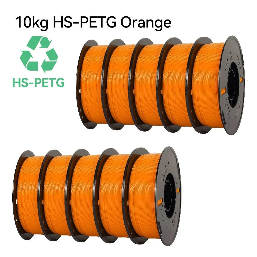 KINGROON Newest PETG HS-PETG 3D Printer Filament 1.75mm High Speed 3D Printinng Material Hyper PETG 5KG 10KG Mix Color ﻿