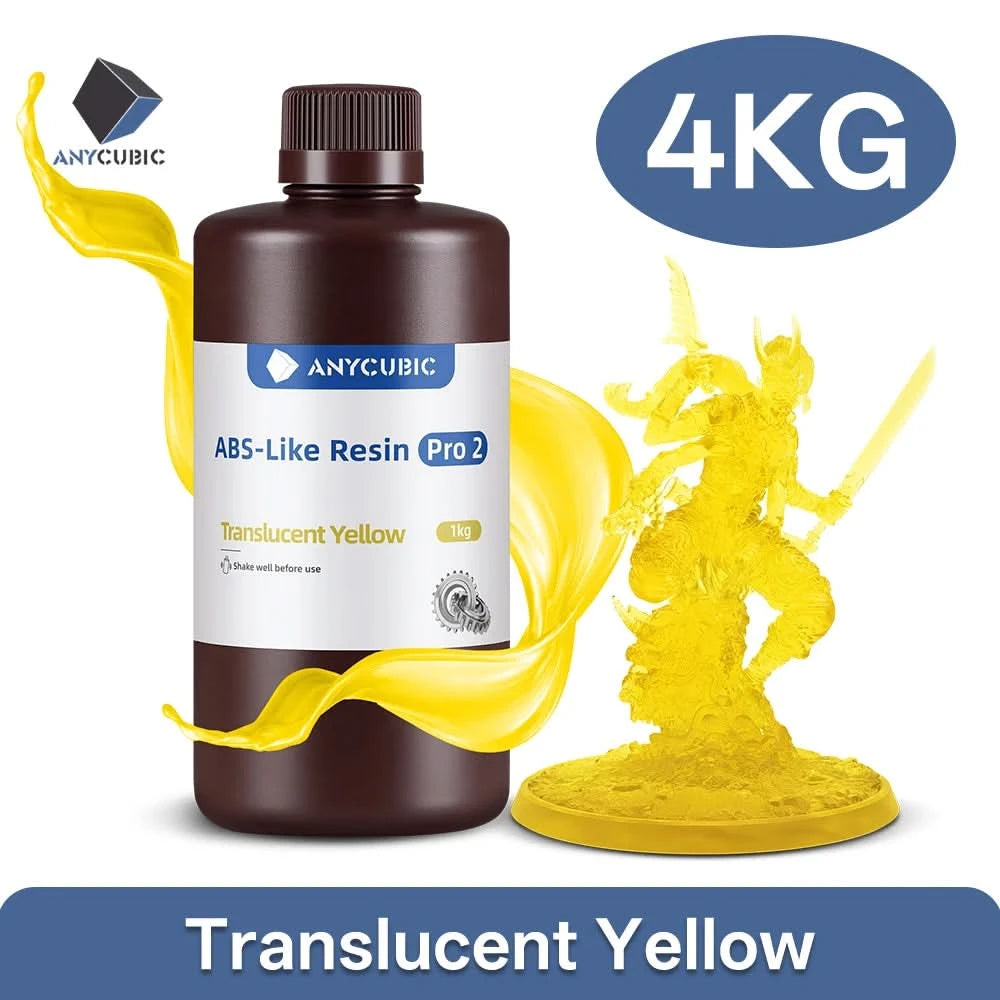 ANYCUBIC Like ABS Pro 2 405nm 3D-Drucker UV-Harz für LCD SLA DLP Drucker schnellhärtendes Flüssigharz in Flasche für Photon Mono 2