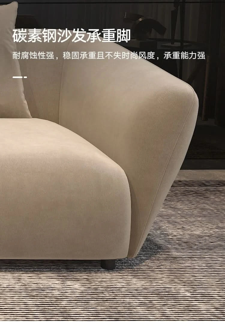 Outdoor Floor Living Room Sofas Curved Garden Lounge Minimalist Sofas Relaxing Hallway Cheap Luxury Wood Divano Home Furniture