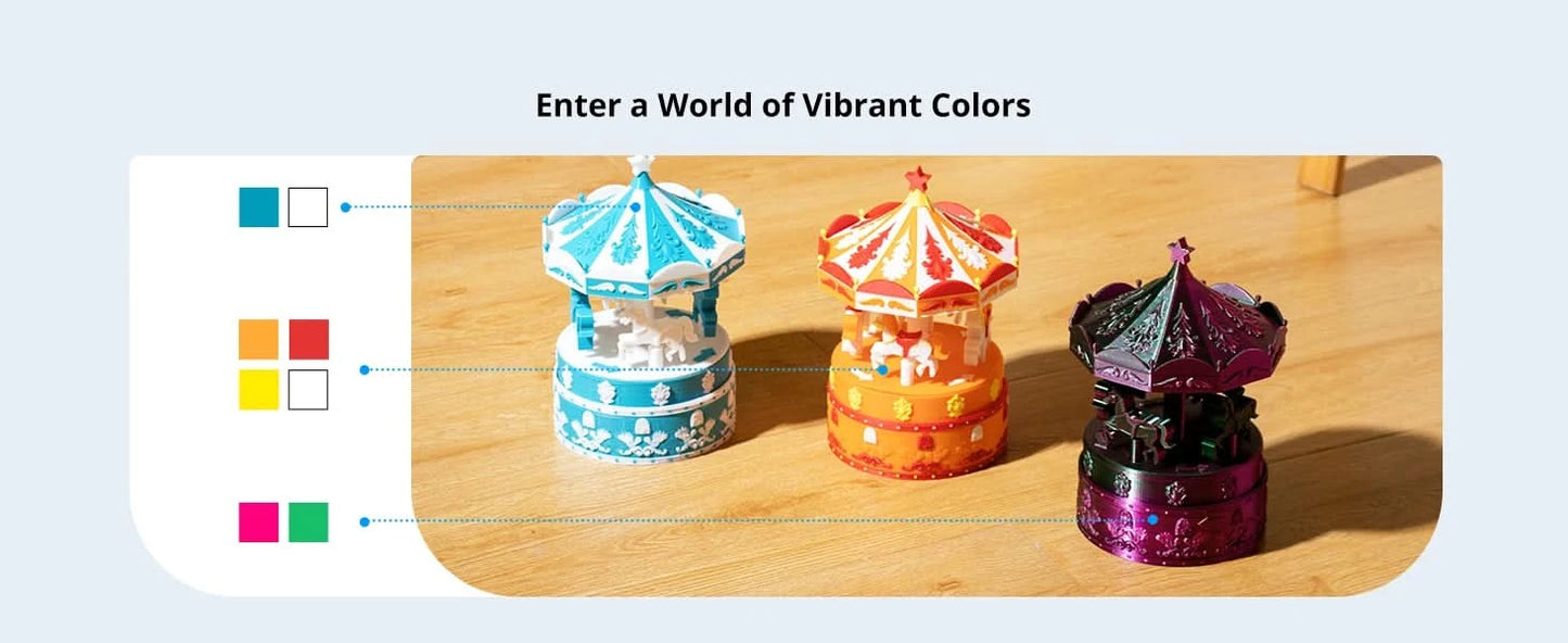 Anycubic ACE Pro für Kobra S1/Kobra 3/Kobra 3 MAX Filamentbox, automatische Trocknung, Filament-Backup-Unterstützung für 4-Farben-Druck