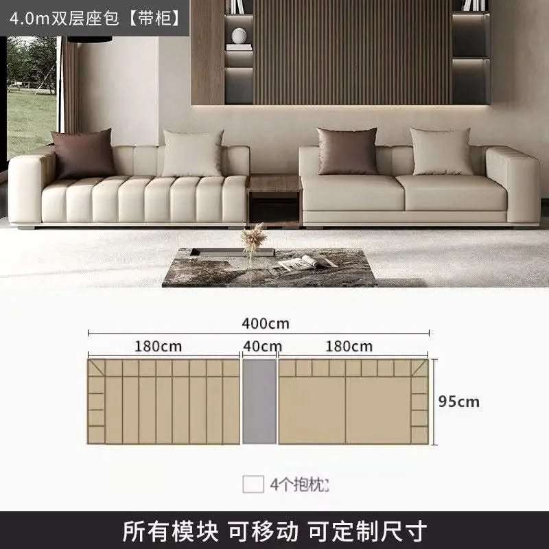 European Designer Living Room Sofas Narrow Dark Modern Boneless Living Room Sofas Corner Curved Woonkamerbanken Furniture Home