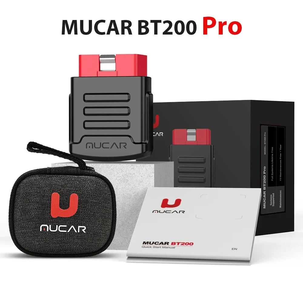 MUCAR BT200 & BT200 Pro Obd2 Diagnosegeräte Bluetooth obd 2 Scanner Automobil Code-Lesegerät Alle Systemdiagnose lebenslang kostenlos