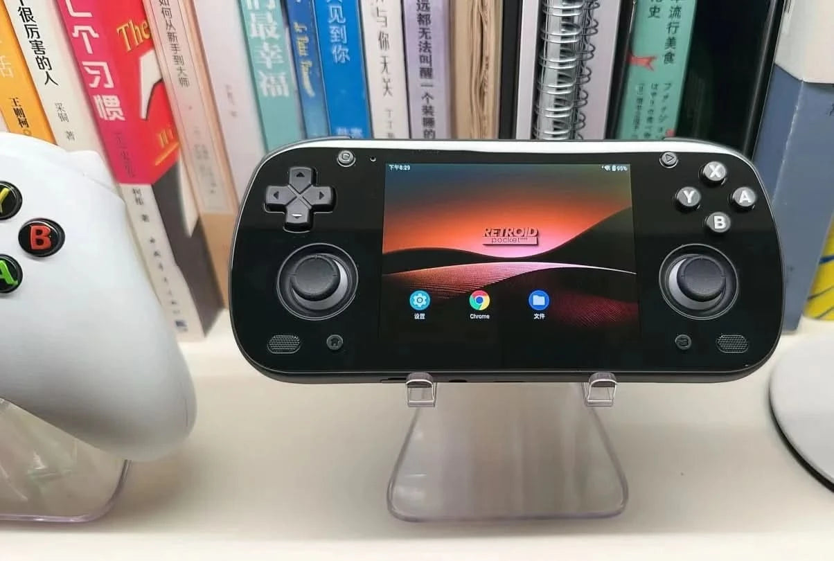 Retroid Pocket Flip 2 RP Flip 2 Retro Handheld-Spielkonsole Videospielkonsole 5,5'' AMOLED-Touchscreen PSP PS2 SD865 Android13