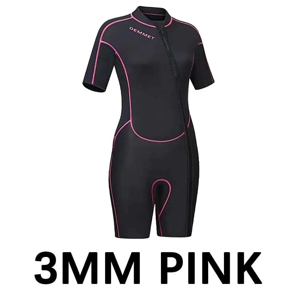 Taucher-Neoprenanzug 1,5-3 mm, einteilig, Neopren, Herren und Damen, Ganzkörper-Neoprenanzug, Sonnenschutz, warm, Badeanzug, Schwimmen, Surfen, Schnorcheln