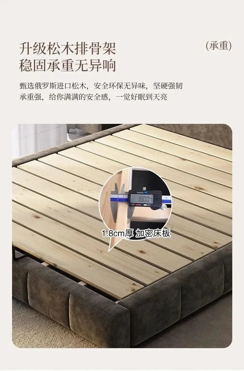 Bedsroom Fancy Beds Minimalist Modern Frame Luxury Beds Nightstands Unique Muebles Para El Hogar Home Furniture Accessories